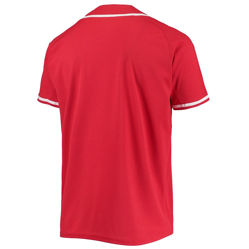 Maillot de baseball réplique Under Armour Maryland Terrapins pour homme rouge