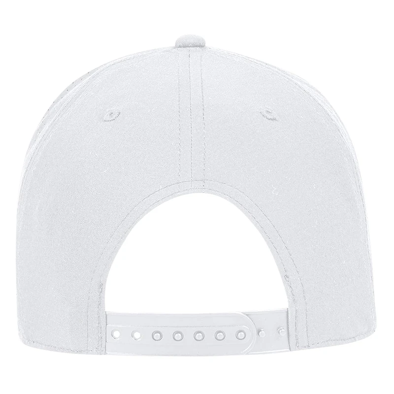 Men's Under Armour White Maryland Terrapins College Essentials Driver Rope Iso-Chill Adjustable Hat