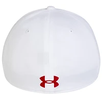 Men's Under Armour  White Maryland Terrapins Sideline Blitzing Accent Iso-Chill Flex Hat