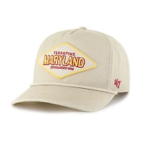 Unisex '47  Cream Maryland Terrapins Outdoorsmen Cairn Hitch Adjustable Hat