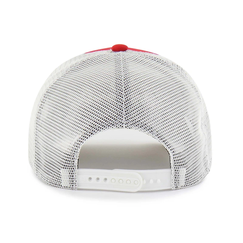 Unisex '47 Red Maryland Terrapins Contemporary Basics Foundation Trucker Hitch Adjustable Hat