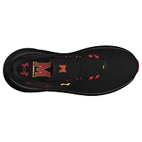 Unisex Under Armour Black Maryland Terrapins Team Infinite Elite 2 Running Shoes