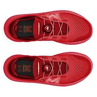 Chaussures de course unisexes Under Armour Red Maryland Terrapins SlipSpeed