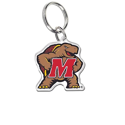 Porte-clés WinCraft Maryland Terrapins en acrylique de qualité supérieure