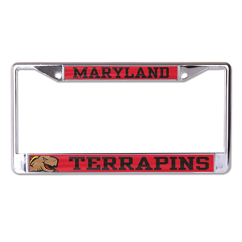 WinCraft Maryland Terrapins Primary Logo MVP Metal License Plate Frame