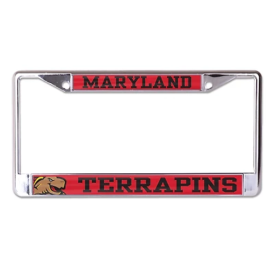 WinCraft Maryland Terrapins Primary Logo MVP Metal License Plate Frame