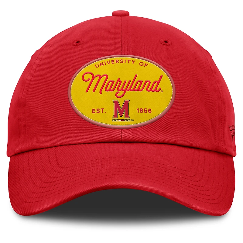 Women's Fanatics Red Maryland Terrapins Candid Adjustable Hat