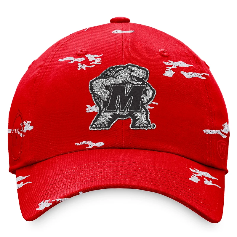 Chapeau réglable pour femme Top of the World Maryland Terrapins OHT Military Appreciation Betty