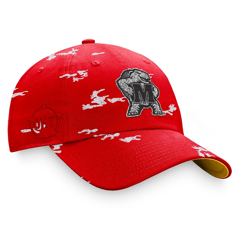 Chapeau réglable pour femme Top of the World Maryland Terrapins OHT Military Appreciation Betty