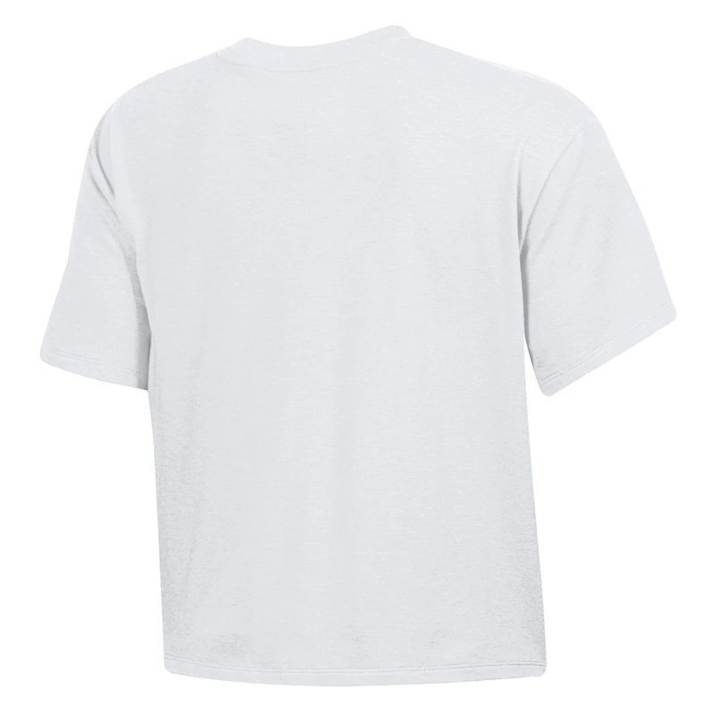 T-shirt irisé Under Armour blanc Maryland Terrapins pour femme
