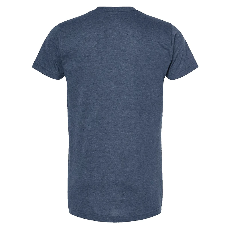 Men's Checkered Flag Sports  Heather Navy Matt DiBenedetto Hot Lap T-Shirt