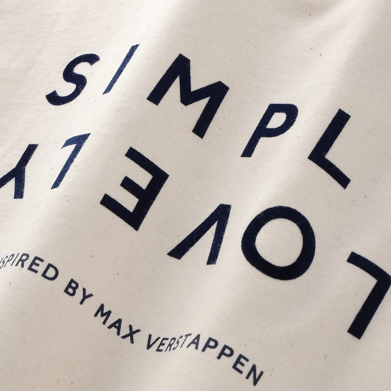 Men's Fanatics Cream Max Verstappen Simply Lovely Long Sleeve T-Shirt