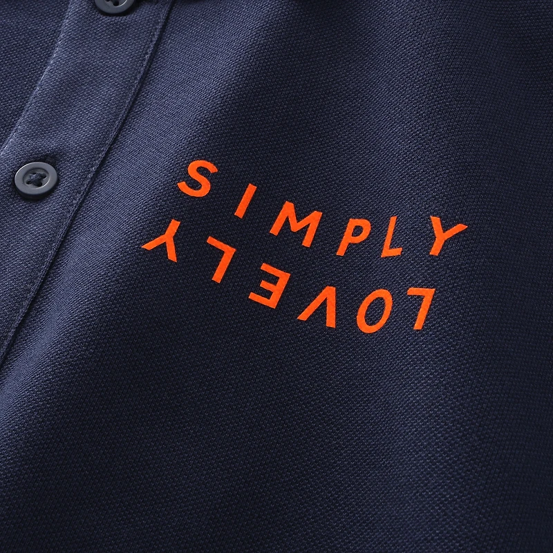 Polo Fanatics bleu marine pour homme Max Verstappen Simply Lovely