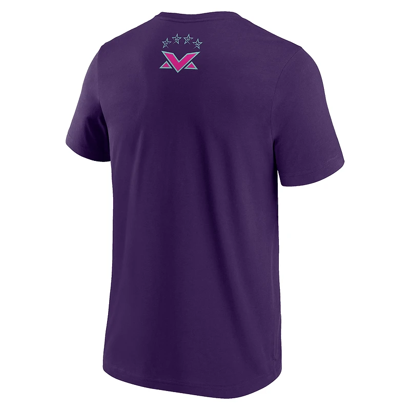 T-shirt graphique Fanatics blanc pour homme Max Verstappen Grand Prix de Miami 2026 « Libérez le lion »