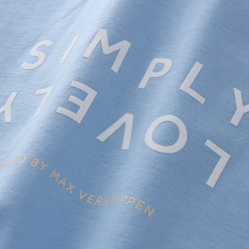 Women's Fanatics Light Blue Max Verstappen Simply Lovely T-Shirt