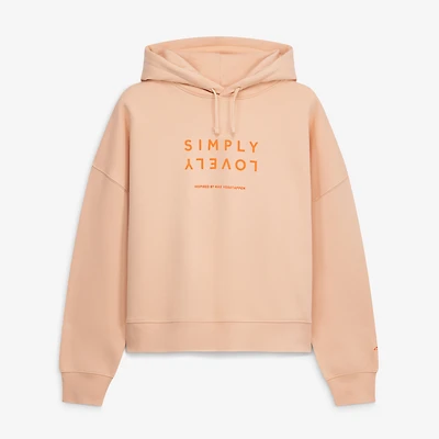 Sweat à capuche rose Fanatics pour femme Max Verstappen Simply Lovely