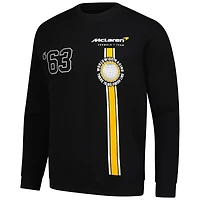 Men's  Black McLaren F1 Team Race Lifestyle Pullover Sweatshirt