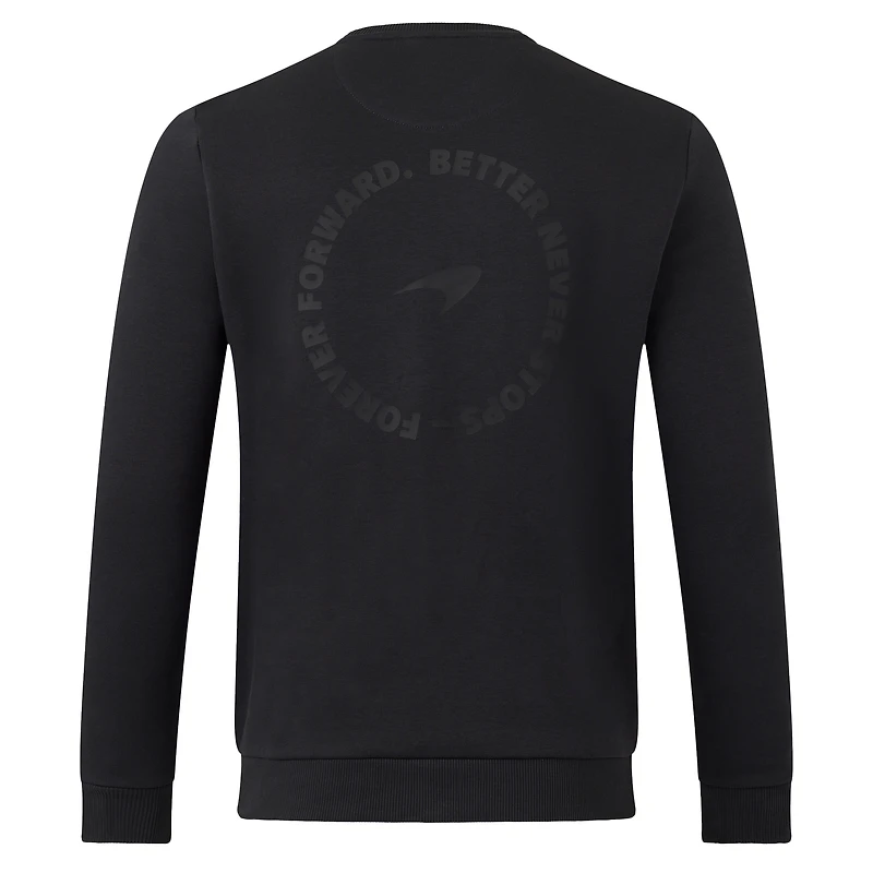 Men's Castore Black McLaren F1 Team Pullover Sweatshirt