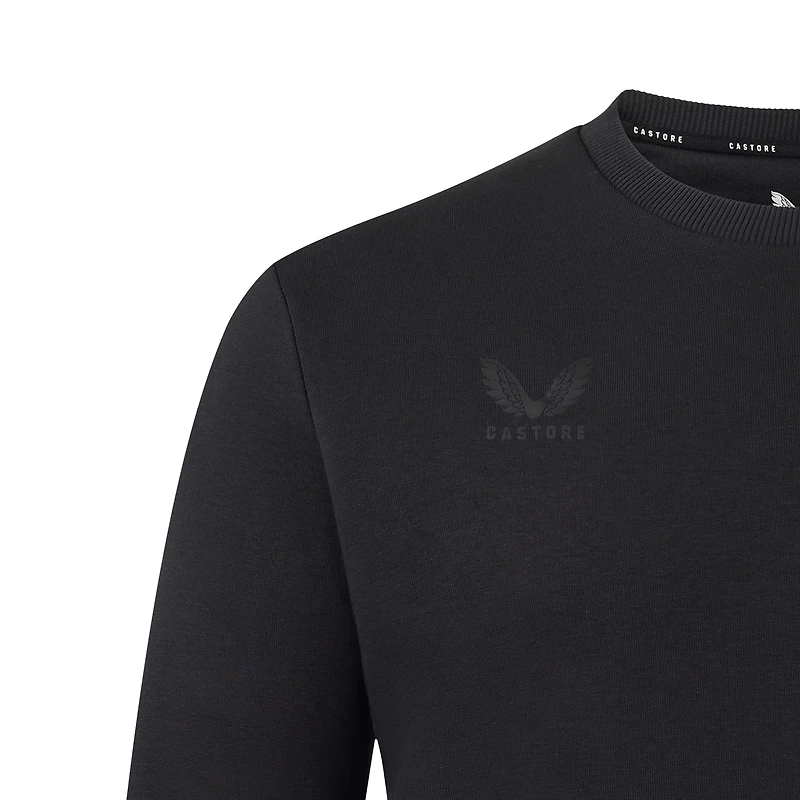 Men's Castore Black McLaren F1 Team Pullover Sweatshirt