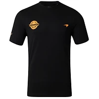 Men's Castore Lando Norris Black McLaren F1 Team 2025 Drivers' World Champion Driver T-Shirt