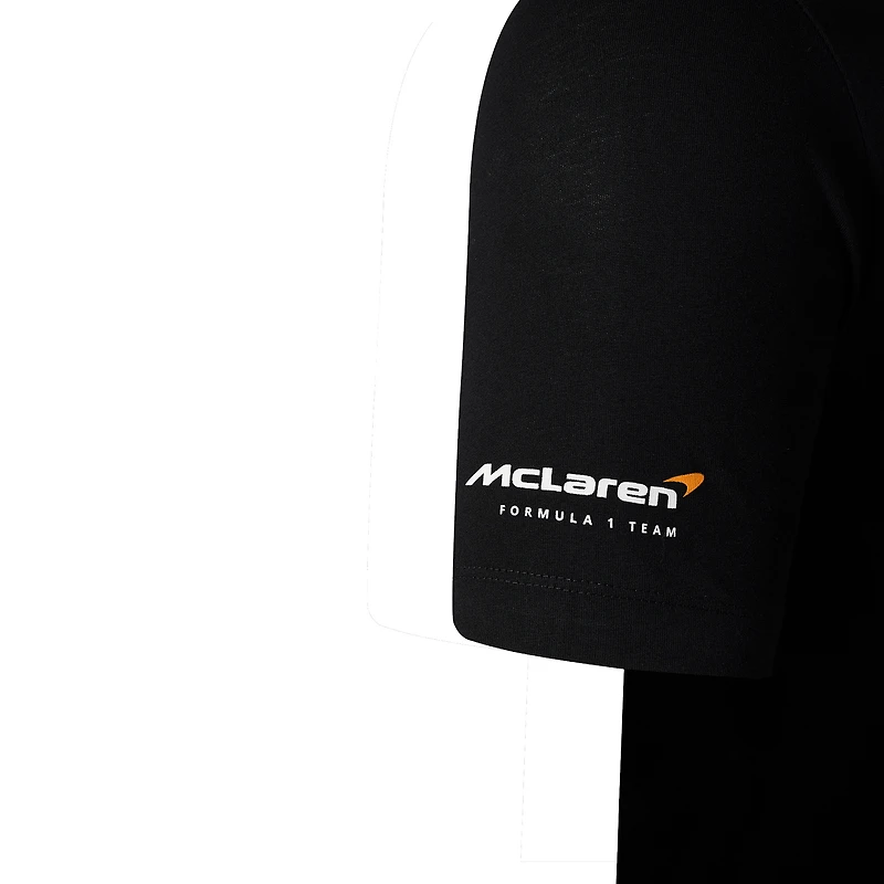 Men's Castore Lando Norris Black McLaren F1 Team 2025 Drivers' World Champion Driver T-Shirt