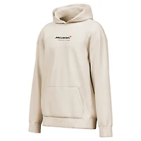 Men's  Cream McLaren F1 Team Drive Fast Washed Pullover Hoodie
