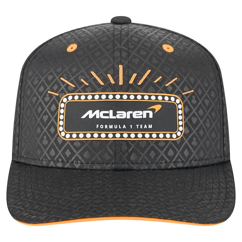 Men's New Era  Black McLaren F1 Team 2025 Las Vegas Grand Prix Special 9SEVENTY Adjustable Hat