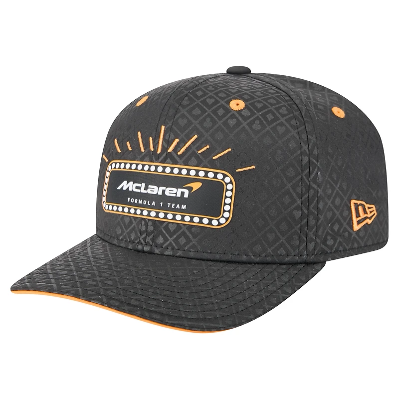 Men's New Era  Black McLaren F1 Team 2025 Las Vegas Grand Prix Special 9SEVENTY Adjustable Hat