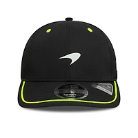 Men's New Era  Black McLaren F1 Team 9FIFTY Stretch-Snap Adjustable Hat