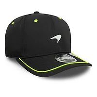 Men's New Era  Black McLaren F1 Team 9FIFTY Stretch-Snap Adjustable Hat