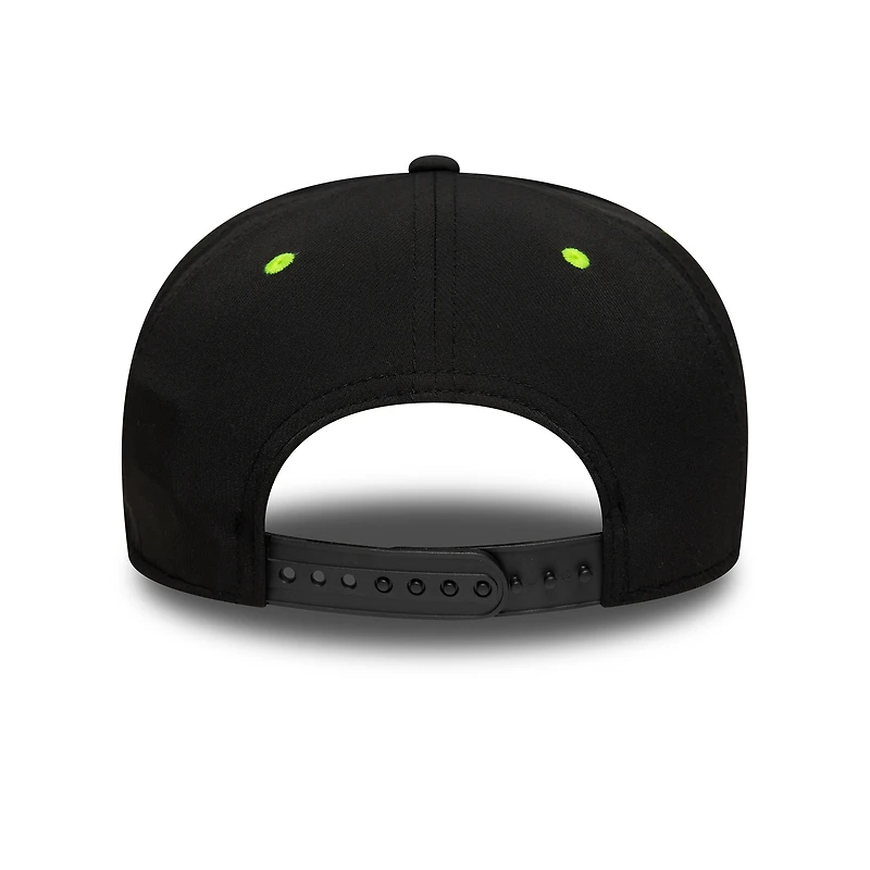 Men's New Era  Black McLaren F1 Team 9FIFTY Stretch-Snap Adjustable Hat