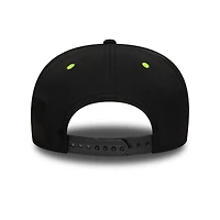 Men's New Era  Black McLaren F1 Team 9FIFTY Stretch-Snap Adjustable Hat