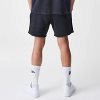 Men's New Era  Black McLaren F1 Team Acid Washed Drawstring Shorts