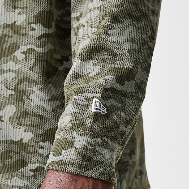 Chemise boutonnée camouflage McLaren F1 Team New Era pour homme