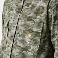 Chemise boutonnée camouflage McLaren F1 Team New Era pour homme