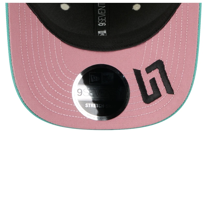 Casquette ajustable 9SEVENTY pour homme New Era Lando Norris Cream McLaren F1 Team 2025 Las Vegas Grand Prix Special