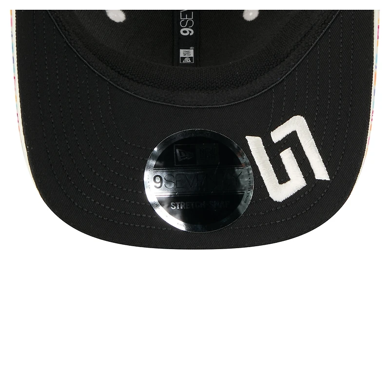 Men's New Era Lando Norris White McLaren F1 Team 2025 Mexico Grand Prix Special 9SEVENTY Adjustable Hat