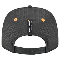 Casquette ajustable 9SEVENTY noire New Era Oscar Piastri pour homme, édition spéciale Grand Prix de Las Vegas 2025 de McLaren F1 Team