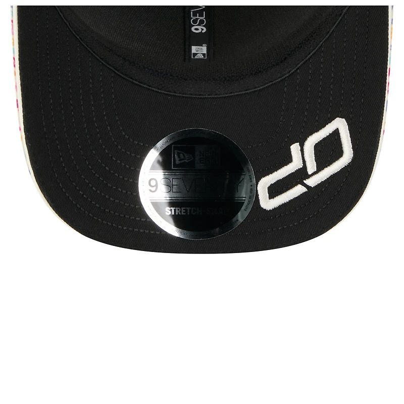Casquette ajustable New Era Oscar Piastri blanche McLaren F1 Team 2025 Grand Prix du Mexique 9SEVENTY