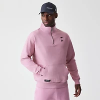 Sweat-shirt zippé McLaren F1 Team rose New Era pour homme