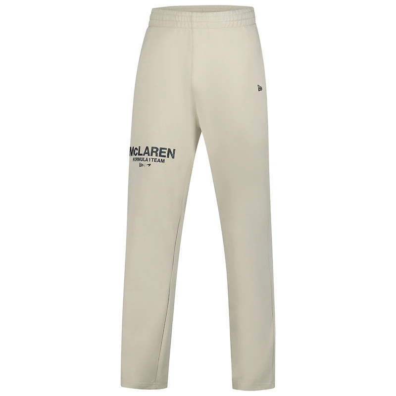 Men's New Era Tan McLaren F1 Team Lifestyle Washed Straight Leg Jogger Pants