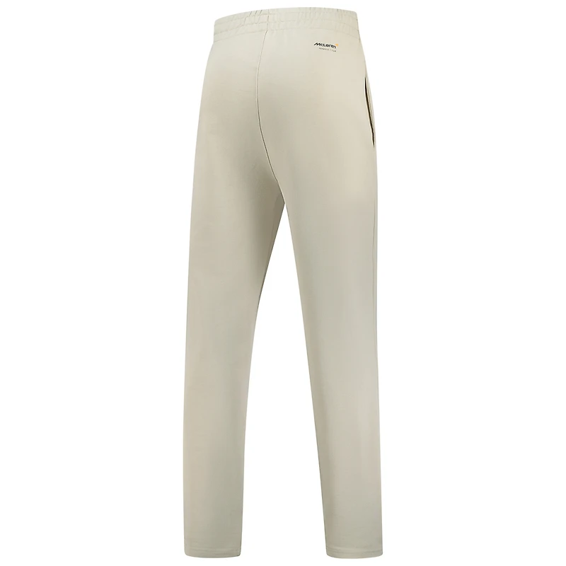 Men's New Era Tan McLaren F1 Team Lifestyle Washed Straight Leg Jogger Pants