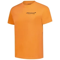 T-shirt délavé orange McLaren F1 Team City Line Up pour homme