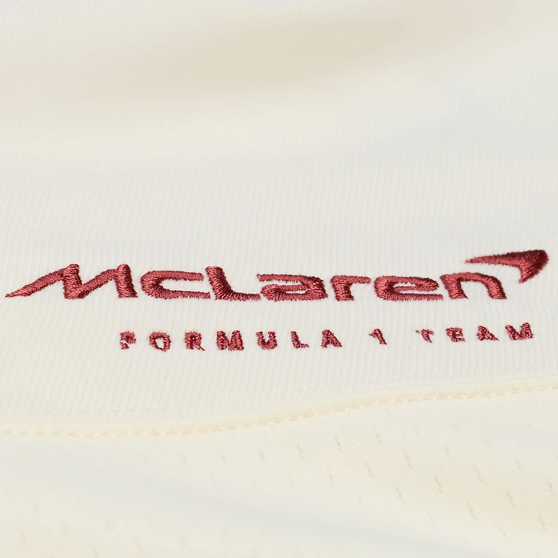 Maillot de mode Legacy crème Oscar Piastri McLaren Racing x Mitchell & Ness Returns pour homme