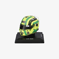 Mini casque de Lando Norris, écurie McLaren F1 Team, Grand Prix des États-Unis 2025, par Spark Models