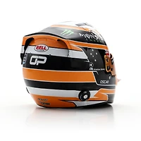 Casque réplique à l'échelle 1:5 de l'écurie McLaren F1 d'Oscar Piastri, par Spark Models