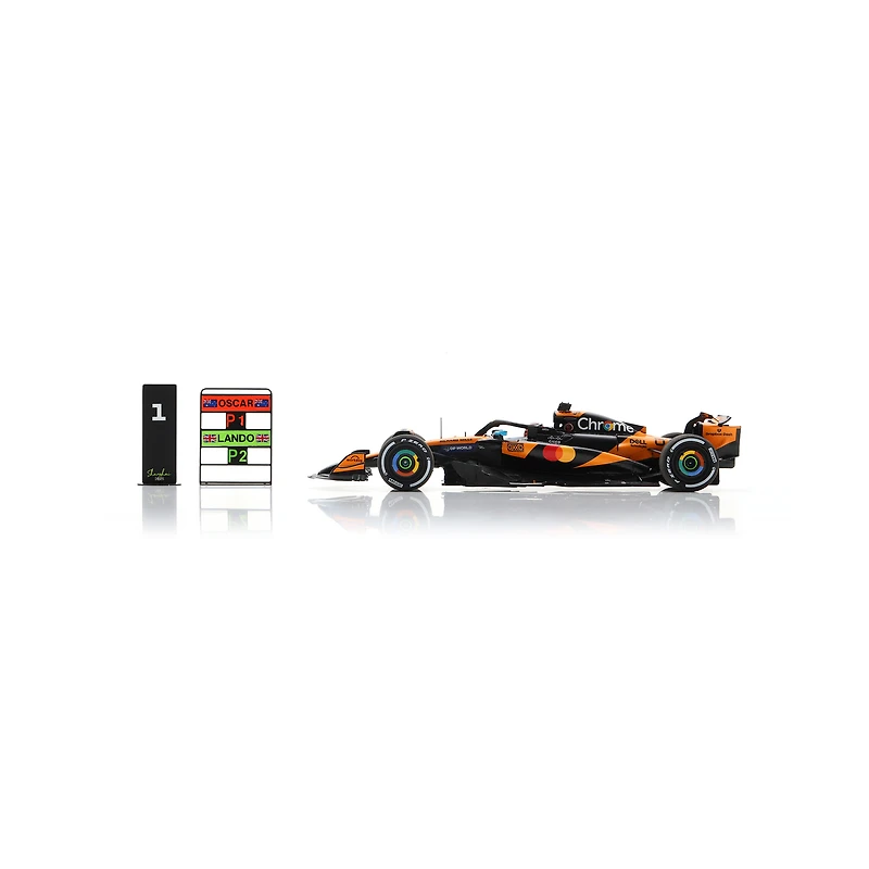 Spark Models Oscar Piastri McLaren F1 Team 2025 Australian Grand Prix #81 1:43 Scale Die-Cast Car