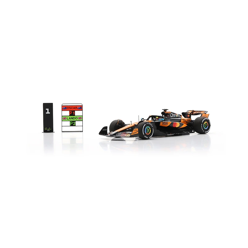 Spark Models Oscar Piastri McLaren F1 Team 2025 Australian Grand Prix #81 1:43 Scale Die-Cast Car