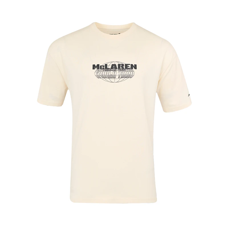 T-shirt graphique MCLAR 001 F1 2025 World Tour SS V120661 TEEMENSCR TU10624-001