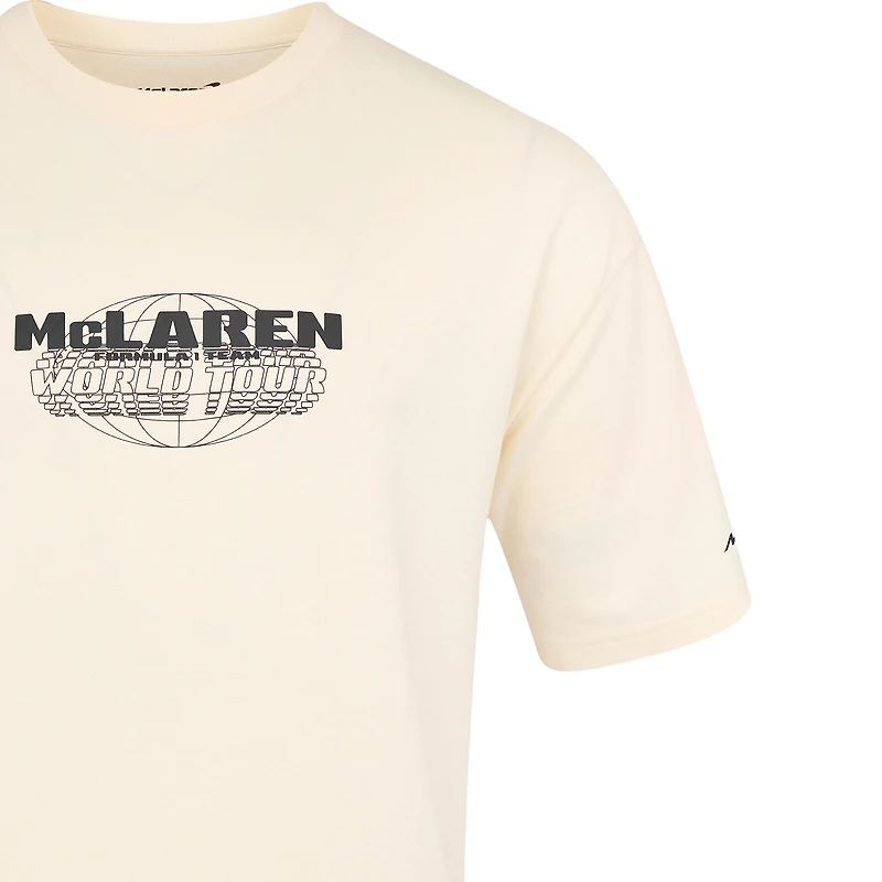 T-shirt graphique MCLAR 001 F1 2025 World Tour SS V120661 TEEMENSCR TU10624-001